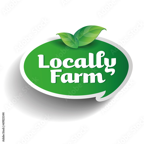 Locally farm label tag