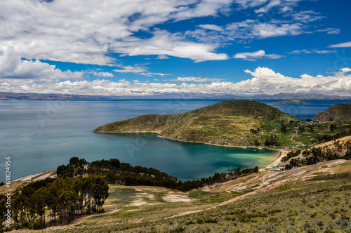 Gorgeous Landscape of Isla del Sol, Bolivia