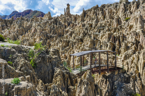 Valle de la Luna near La Paz, Bolivia photo