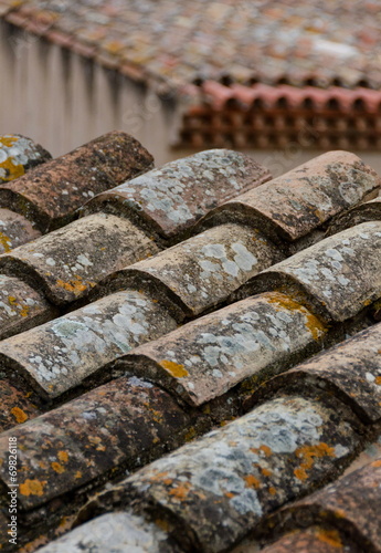 Roofs in Tossa's old town