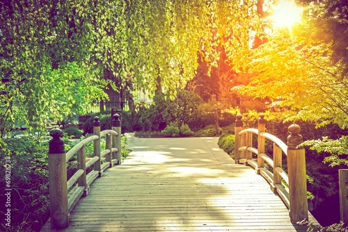 Scenic Garden Bridge