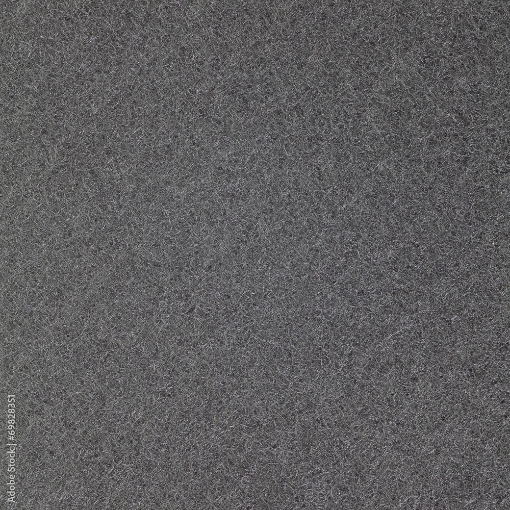 Black Felt Fabric On Isolated Background Stock Photo - Download
