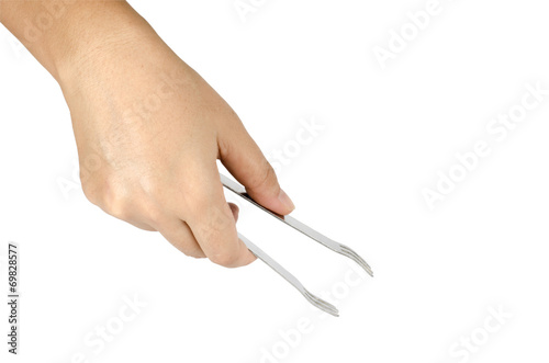 Ice tongs