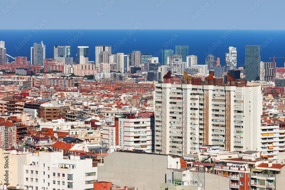 Fototapeta premium Barcelona Cityscape