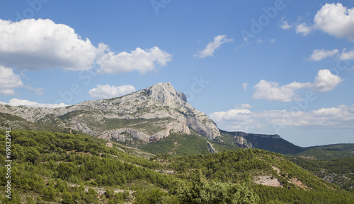 Mont Sainte Victoire in Provence, France