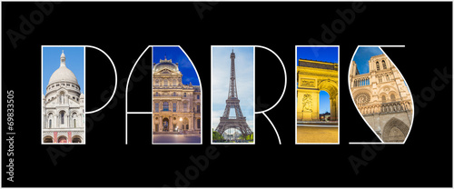 Photography Paris Landmark Logo