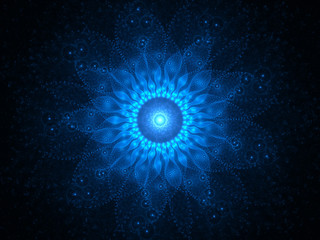 Foto auf Leinwand Mandala Space mandala  © sakkmesterke