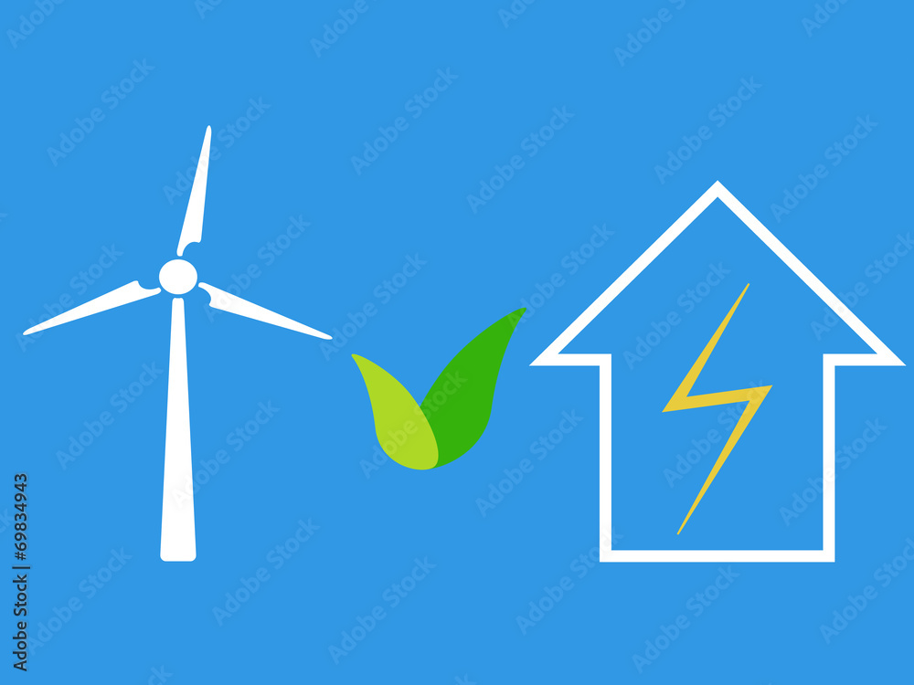 Wind turbine as eco source of energy