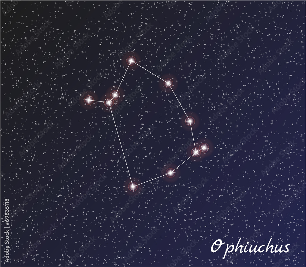 Fototapeta premium constellation ophiuchus