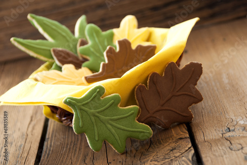 Autumn Cookies in a Cup photo