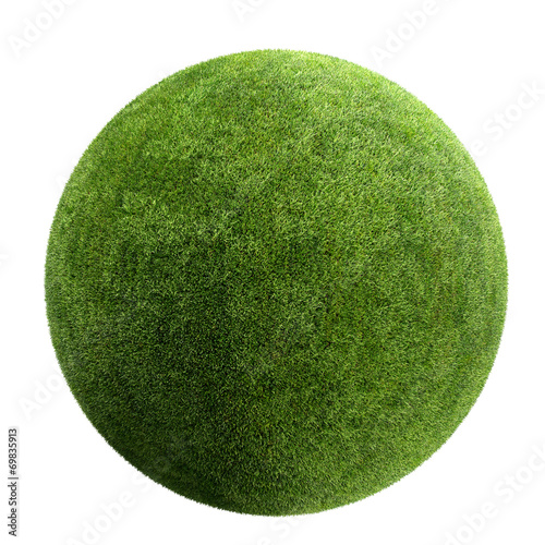 grass ball photo