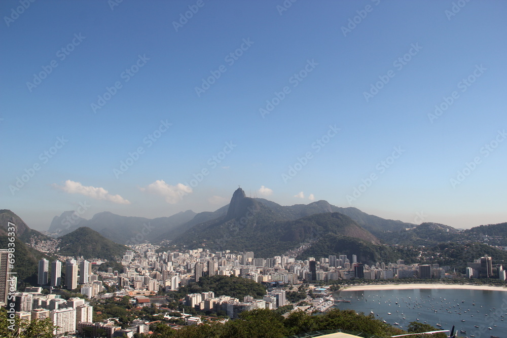 Blick vom Zuckerhut auf Corcovado