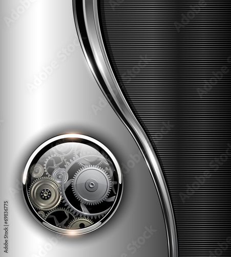 Abstract background elegant grey