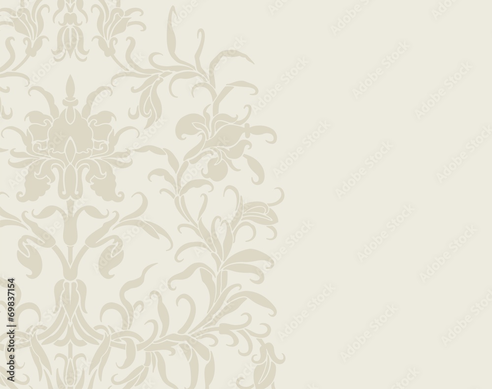 wedding card design, paisley floral pattern , India wedding card design, paisley floral pattern , India