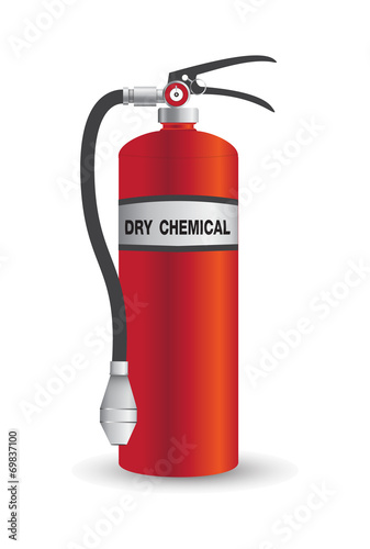 Fire Extinguisher Dry Chemical Vector