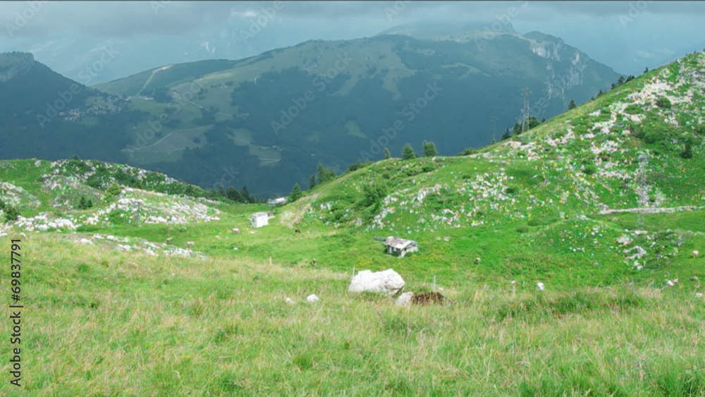 View of  Monte Baldo massif.