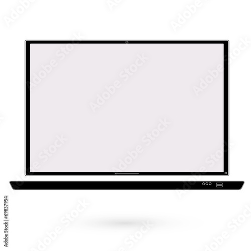 Icon notebook on a white background. Raster