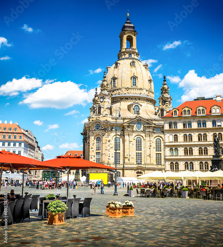 The ancient city of Dresden, Germany.