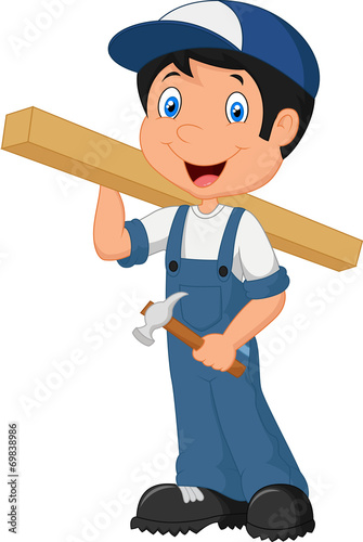 Carpenter cartoon