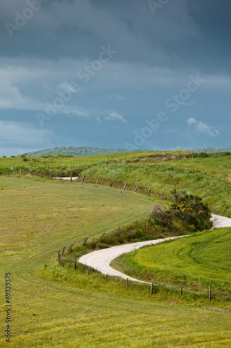 Tuscan landscape in Italy