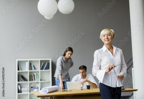 Woman in the office