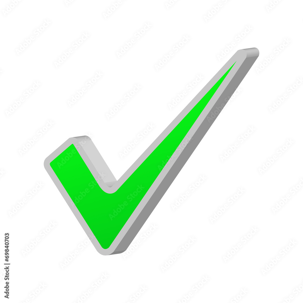 Tick symbol Tick symbol