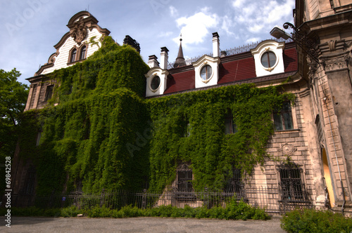 old castle in Moszna, near Opole, Silesia, Poland #69842528