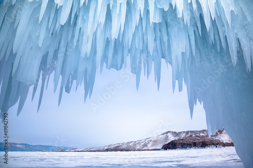 Valokuvatapetti Ice cave