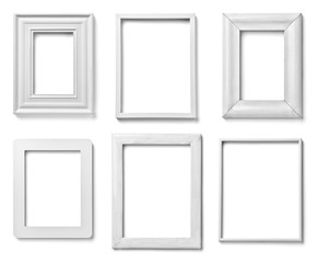 white frame wood background image