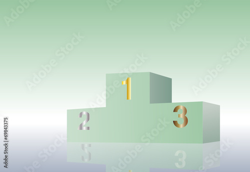 winners podium 3d