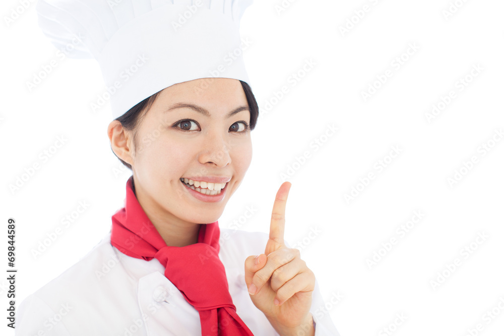 女性シェフ
