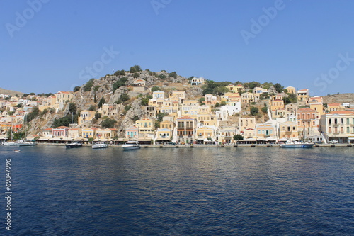 panoramic greek island