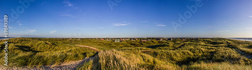 panorama vejers strand danmark photo