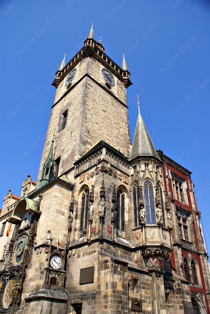 Old Town City Hall in Prague, Czech Republic Old Town City Hall in Prague, Czech Republic