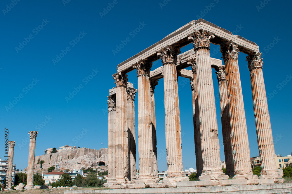 Temple of Olympian Zeus, Athens Greece