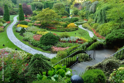 Sunken Garden, Butchart Gardens, Victoria