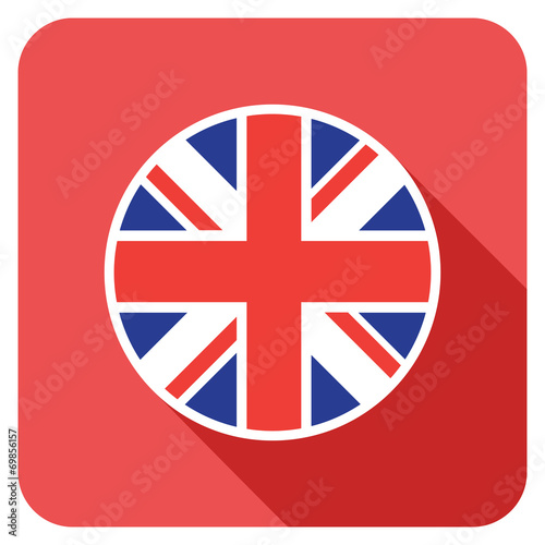 a uk flat flag icon