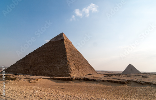Egyptian Pyramids of the Giza Plateau  Cairo