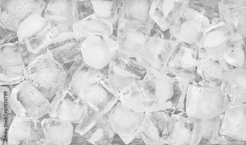 background with ice cubes