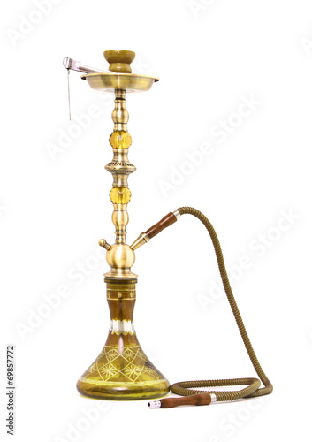 Hookah ( Water pipe ) isolated on a white background