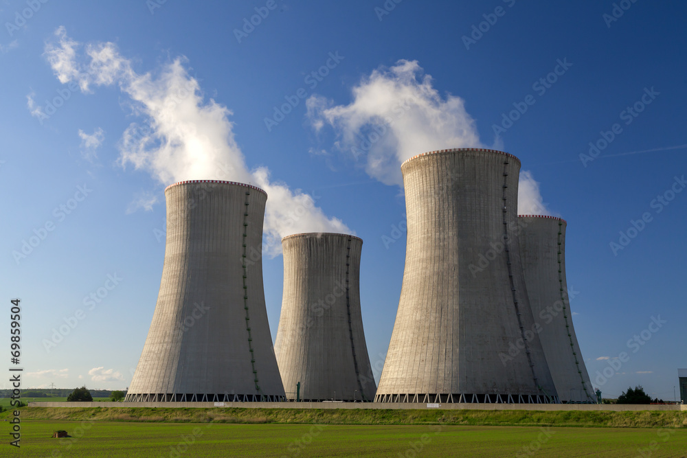 Nuclear power plant Dukovany in Czech Republic Europe Nuclear power plant Dukovany in Czech Republic Europe