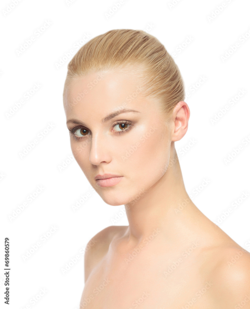 Beautiful girl face Beautiful girl face