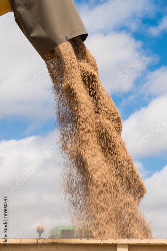 grain unloading