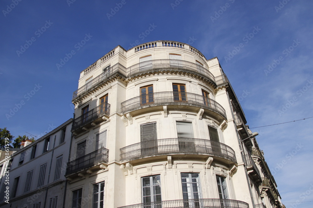Immeuble ancien à Montpellier, Occitanie	