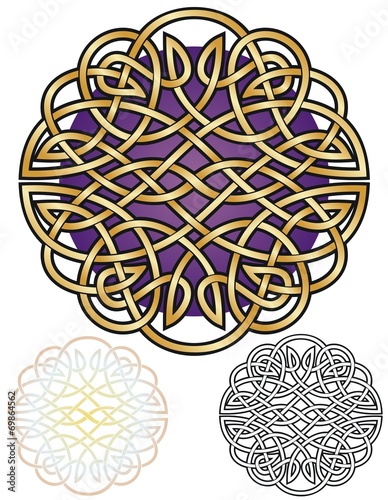 Knotwork mandala