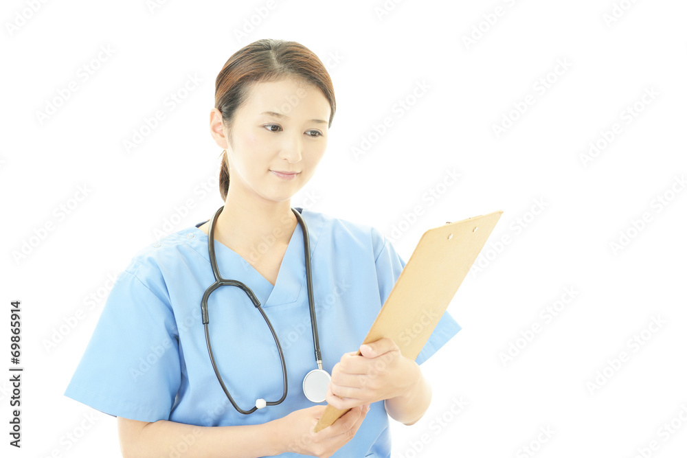 笑顔の女医 笑顔の女医