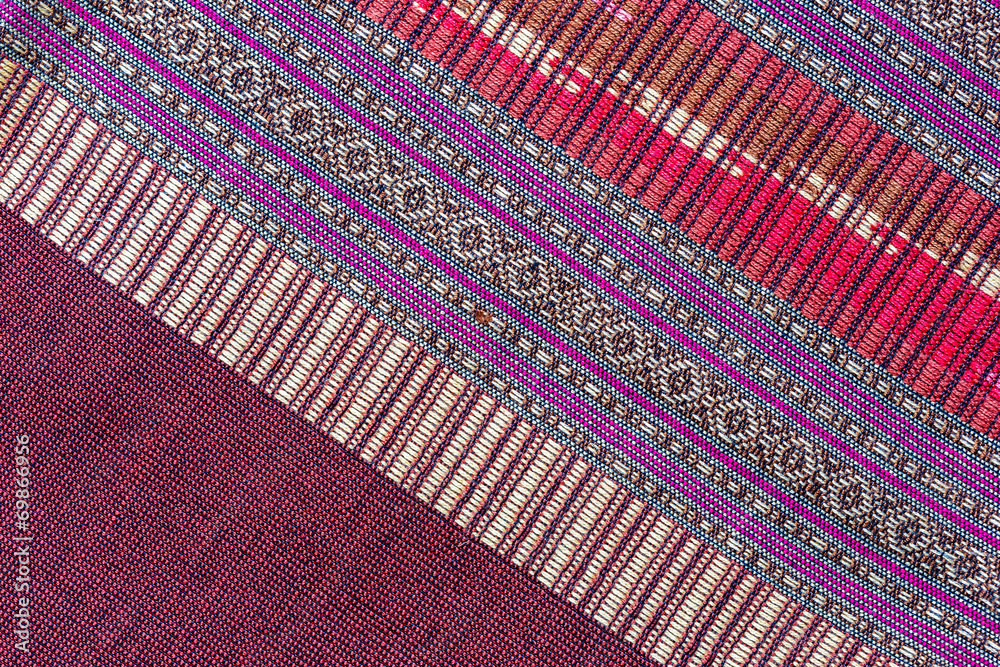 Thai silk fabric pattern Thai silk fabric pattern