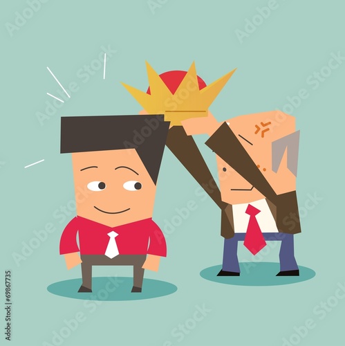 succession of leader in a company