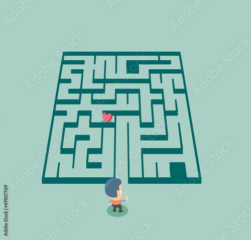 Finding love in maze