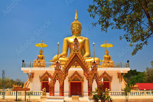 Fragment of buddhist architecture Buddha Old Thailand © taaee